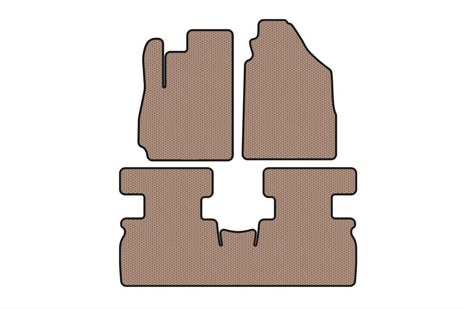 Jetour X70 2018– Kumimatot Carsuit (2 riviä, beige) Kuva 1
