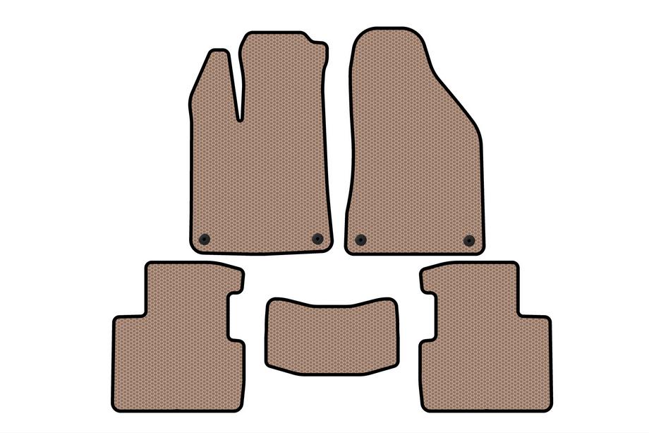 Chrysler 200 II 2014–2017 Kumimatot Carsuit (SD, beige) Image