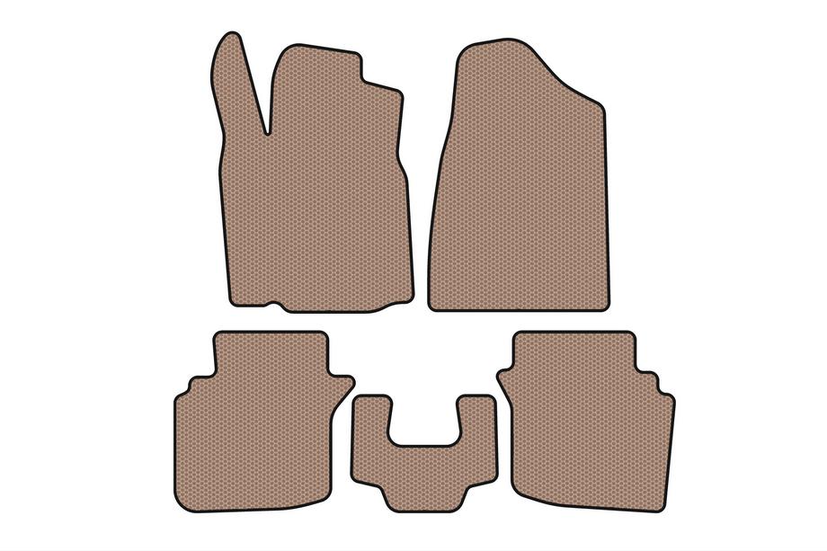 Chrysler Sebring II 2001–2006 Carsuit kumimatot sisätiloihin (2004-2006, beige) Image