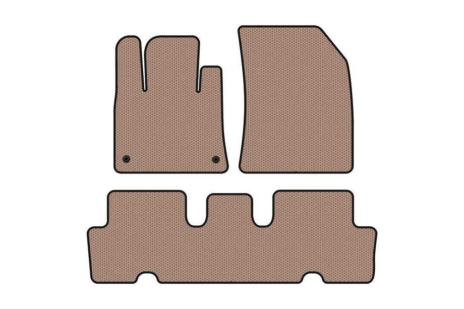 Citroen C-4 Picasso 2013–2022 Kumimatot Carsuit V1 (2 riviä, beige) Image