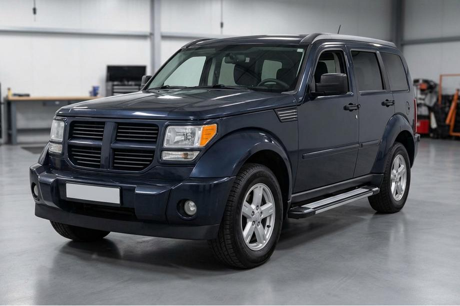 Dodge Nitro 2006–2011 Rainbow sivuportaat (2 kpl, alumiini) Image