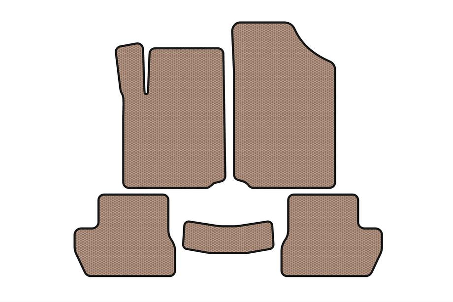 Citroen C-2 2003–2009 Kumimatot Carsuit (Beige) Image