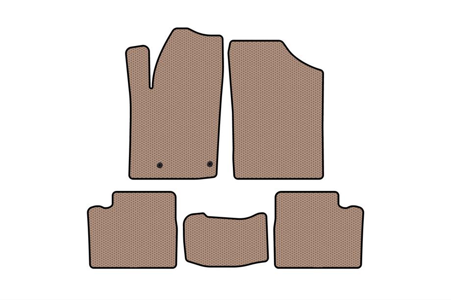 Citroen Berlingo 1996–2008 Kumimatot Carsuit (Beige) Image