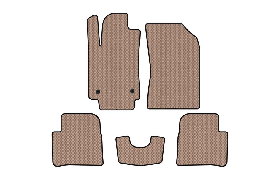Citroen C-3 2016–2023 Kumimatot Carsuit (HB, beige) Image