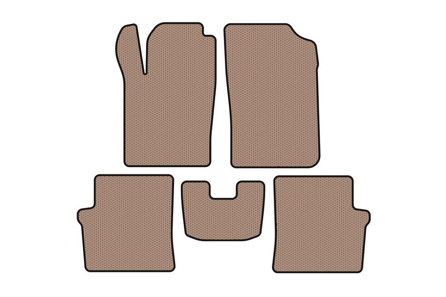 Citroen Xsara II 2000–2006 Kumimatot Carsuit (HB, 5-ovinen, beige) Image