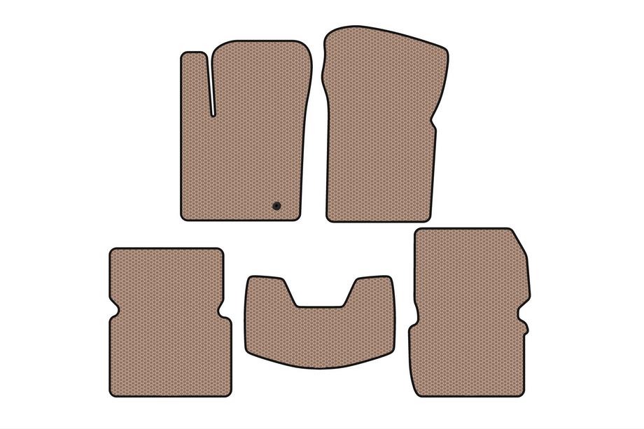 Dodge Avenger 2007–2014 Kumimatot Carsuit (Beige) Image
