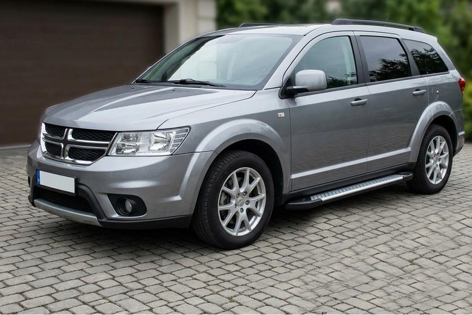 Dodge Journey 2008–2020 Allmond Grey -sivuporrassarja (2 kpl, alumiini) Image