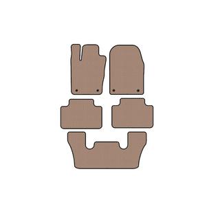 Carsuit kumimatot matkustamoon (3 riviä, beige) Dodge Durango 2010– kuva 1