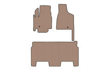 Dodge Grand Caravan V 2008–2020 Kumimatot Carsuit (2008-2020, 2 riviä, 8-paikkainen/Varustetaso SXT, beige) kuva 1
