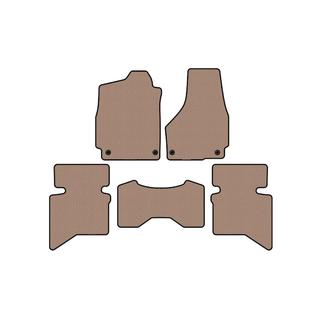 Carsuit kumimatot ohjaamoon (2009+, 5-paikkainen/Nelipaikkainen ohjaamo, beige) Dodge RAM (DS/DJ/D2) 2009–2024 kuva 1