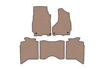 Dodge RAM (DS/DJ/D2) 2009–2024 Kumimatot Carsuit (2013+, 5-paikkainen, beige) kuva 1