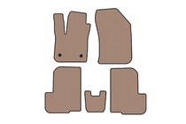 Dacia Lodgy 2012–2022 Kumimatot Carsuit (2 riviä, 7-paikkainen, beige) kuva 1