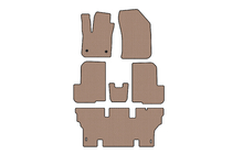 Dacia Lodgy 2012–2022 Kumimatot Carsuit (3 riviä, 7-paikkainen, beige) kuva 1