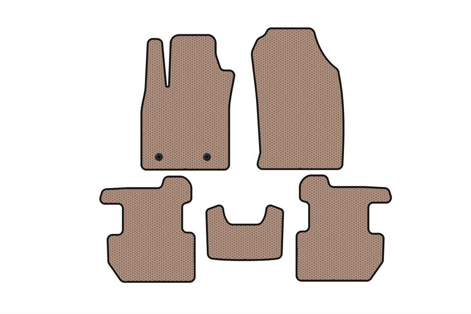 Ford Ecosport 2013–2022 Kumimatot Carsuit (2018-2022, Beige) Image