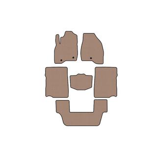 Kumimattosarja Carsuit (2017-2019, 3. rivi, 7-paikkainen, beige) kuva 1
