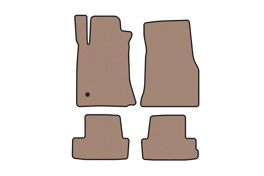 Ford Mustang 2005–2014 Kumimatot Carsuit (2005-2009, GT, Coupe, beige) Image