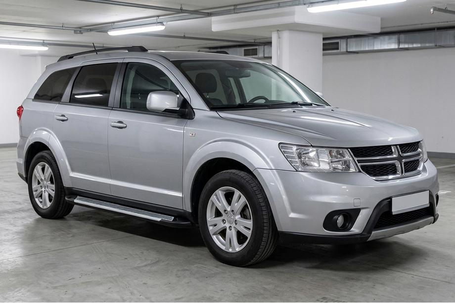 Dodge Journey 2008–2020 Line-sivuporrassarja (2 kpl, alumiini) Image