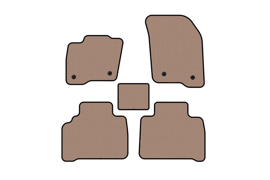 Ford S-Max 2015– Kumimatot Carsuit (Beige) Kuva 1