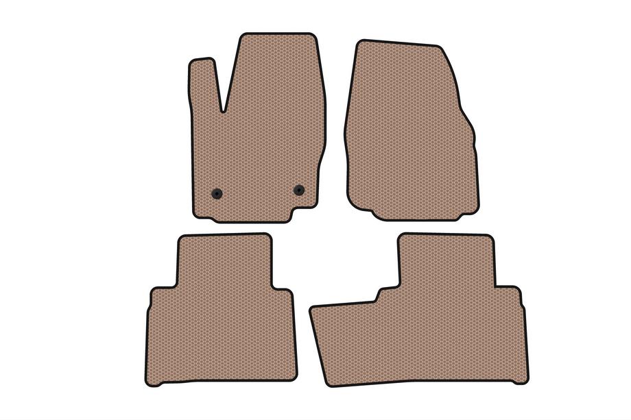 Ford Galaxy 2007–2015 Kumimatot Carsuit (2 riviä, beige) Image