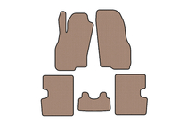 Fiat Punto Grande/EVO 2006–2018 Kumimatot Carsuit (HB, 5-ovinen, ennen faceliftia, beige) kuva 1