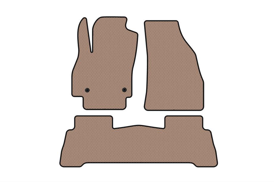 Fiat Fiorino/Qubo 2008–2024 Carsuit kumimatot matkustamoon (Fiorino, beige) Image