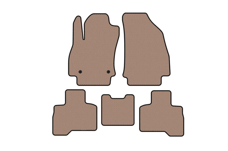 Fiat Fiorino/Qubo 2008–2024 Kumimatot Carsuit (Qubo 2008-2016, beige) Image