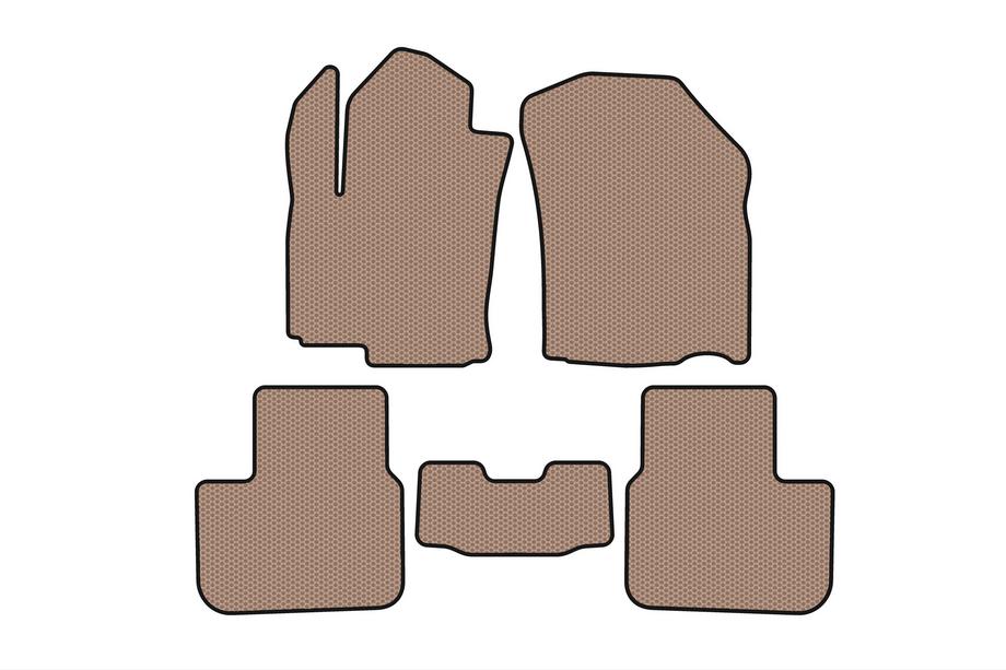 Fiat Sedici 2006–2014 Kumimatot Carsuit (HB, beige) Image