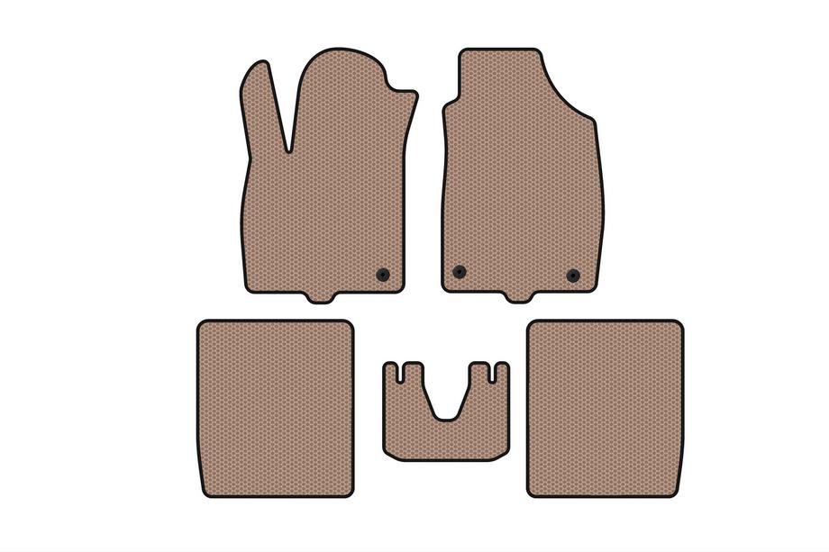 Fiat Panda 2003–2011 Kumimatot Carsuit (Beige) Image