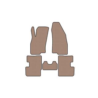 Kumimatot Carsuit (2011-2018, HB, 3-ovinen, beige) Fiat Punto Grande/EVO 2006–2018 kuva 1