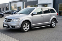 Dodge Journey 2008–2020 Maydos V1 sivuastinlaudat (2 kpl, alumiini / ruostumaton teräs) kuva 1
