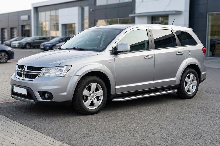 Dodge Journey 2008–2020 Maydos V1 sivuastinlaudat (2 kpl, alumiini / ruostumaton teräs) Image