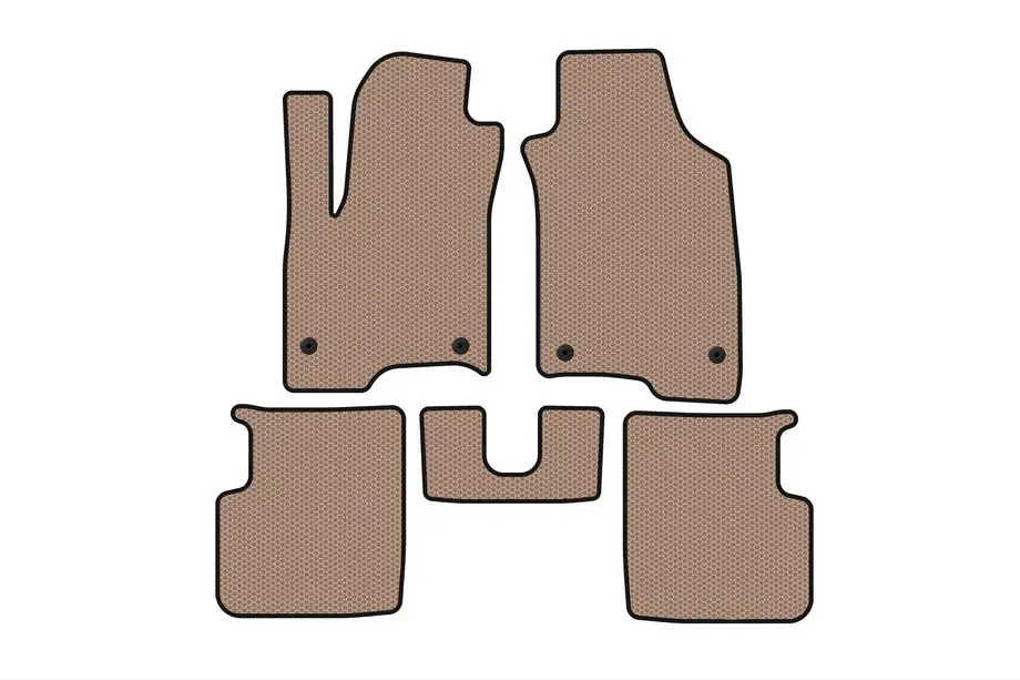 Fiat Panda 2011–2023 Kumimatot Carsuit (Beige) Image
