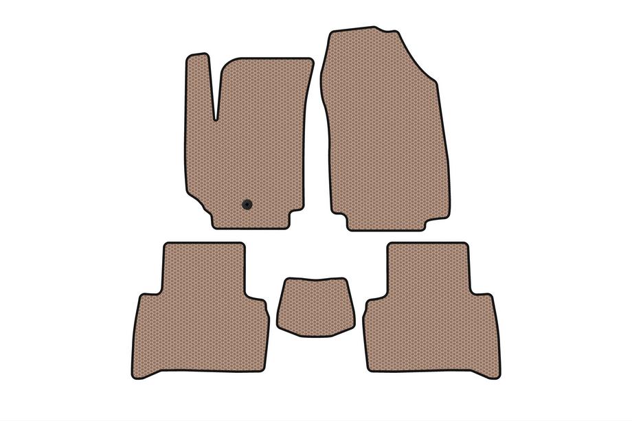 Fiat Croma 2005–2010 Sisätilan kumimatot Carsuit (2007-2010, SW, beige) Image