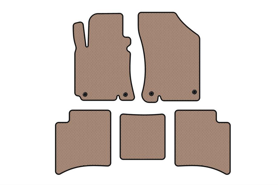 Geely MK Cross 2010–2016 Kumimatot Carsuit (Beige) Image
