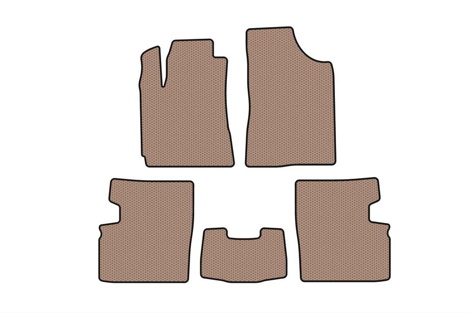 Geely Emgrand EC7 2009– Kumimattosarja Carsuit (2009-2014, HB, 5-ovinen, beige) Image