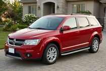 Dodge Journey 2008–2020 Tayga Grey -sivuaskelmat (2 kpl, alumiini) kuva 1