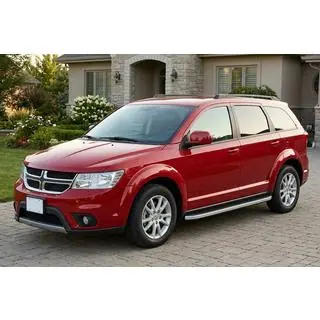 Tayga Grey -sivuaskelmat (2 kpl, alumiini) Dodge Journey 2008–2020 kuva 1