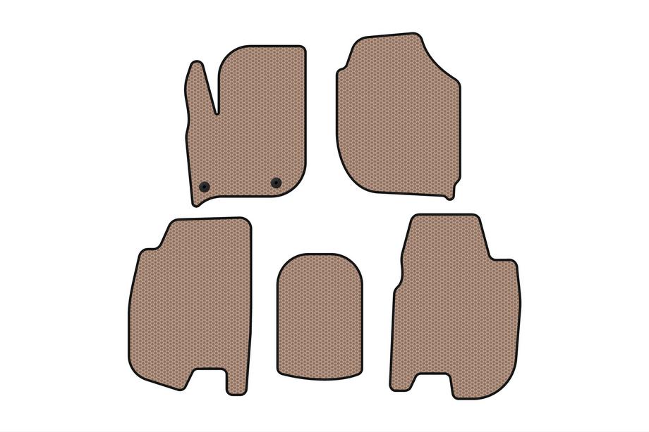 Honda FIT/Jazz 2014–2020 Kumimatot Carsuit (HB, beige) Image