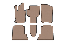 Honda FR-V 2004–2009 Kumimatot Carsuit (Beige) kuva 1