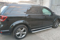 Dodge Journey 2008–2020 Fullmond sivuportaat (2 kpl, alumiini) kuva 6