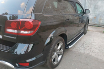 Dodge Journey 2008–2020 Fullmond sivuportaat (2 kpl, alumiini) kuva 9