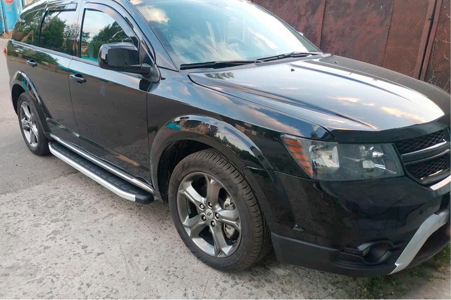 Dodge Journey 2008–2020 Fullmond sivuportaat (2 kpl, alumiini) Image