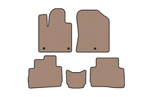 Hyundai Santa Fe 4 2018–2023 Kumiset lattiamatot Carsuit (2020-2023, beige) kuva 1