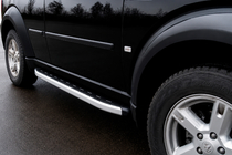 Dodge Nitro 2006–2011 Fullmond sivuportaat (2 kpl, alumiini) kuva 1