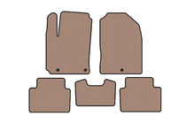 Hyundai Kona 2017–2023 Kumimatot Carsuit (2017-2020, bensiini, beige) kuva 1