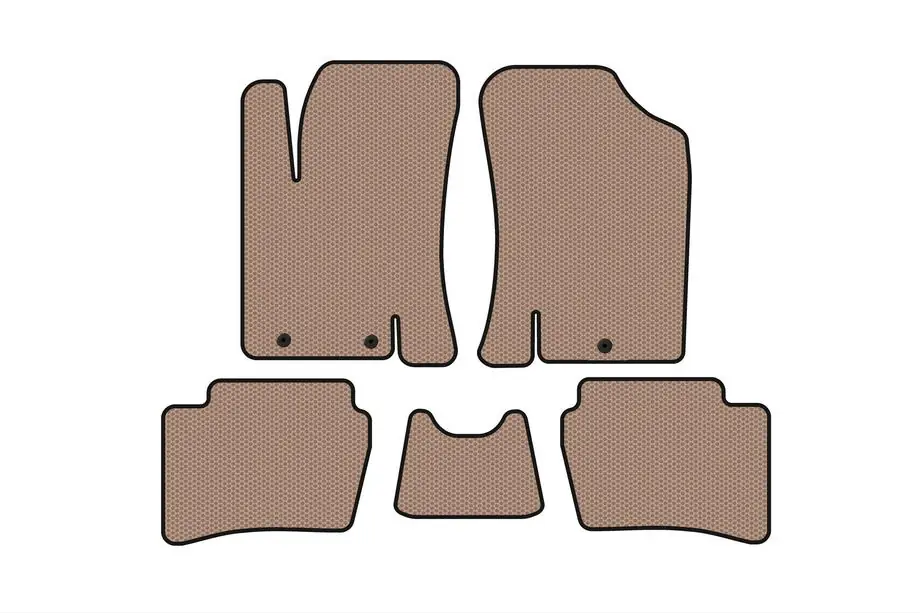 Hyundai I-20 2008–2012 Kumimatot Carsuit (HB, beige) Image