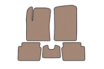 Hyundai I-10 2008–2013 Kumimatot Carsuit (HB, beige) kuva 1
