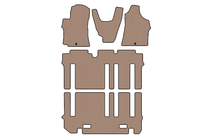 Hyundai H300, H1, Starex 2008–2020 Kumimattosarja Carsuit (täysi sisustasarja, beige) kuva 1