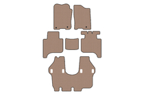 Infiniti QX56 2004–2010 Kumimatot Carsuit (3 riviä, 2004-2008, beige) kuva 1