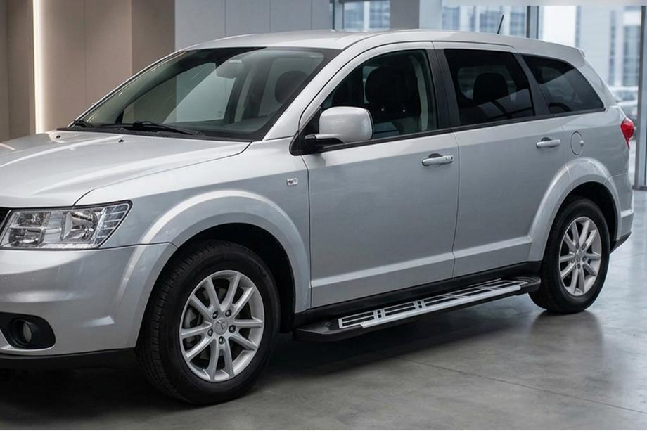 Fiat Freemont 2011–2016 Sunrise sivuportaat (2 kpl, alumiini) Image